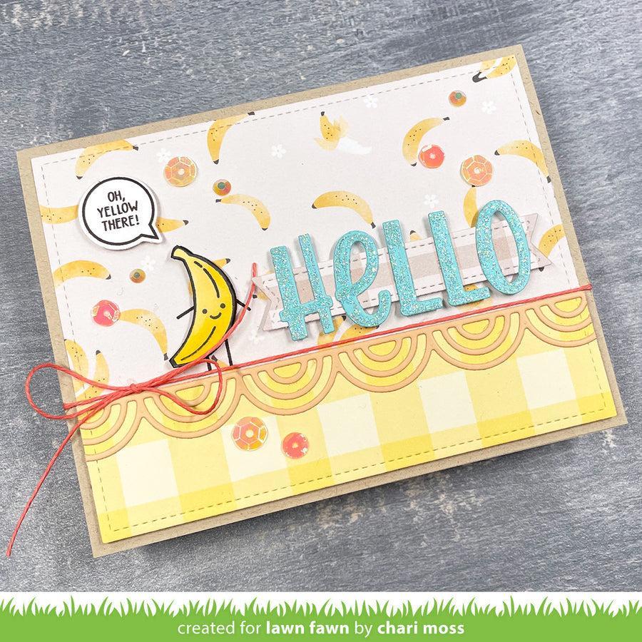 Lawn Fawn - Coloring Stencils - Fruitful Friends-ScrapbookPal