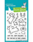 Lawn Fawn - Clear Stamps - Furry And Bright-ScrapbookPal