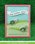 Lawn Fawn - Clear Stamps - Get Well Before 'n Afters-ScrapbookPal