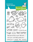 Lawn Fawn - Clear Stamps - Get Well Before 'n Afters-ScrapbookPal