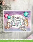 Lawn Fawn - Clear Stamps - Giant Birthday Messages-ScrapbookPal