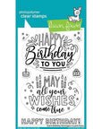 Lawn Fawn - Clear Stamps - Giant Birthday Messages-ScrapbookPal