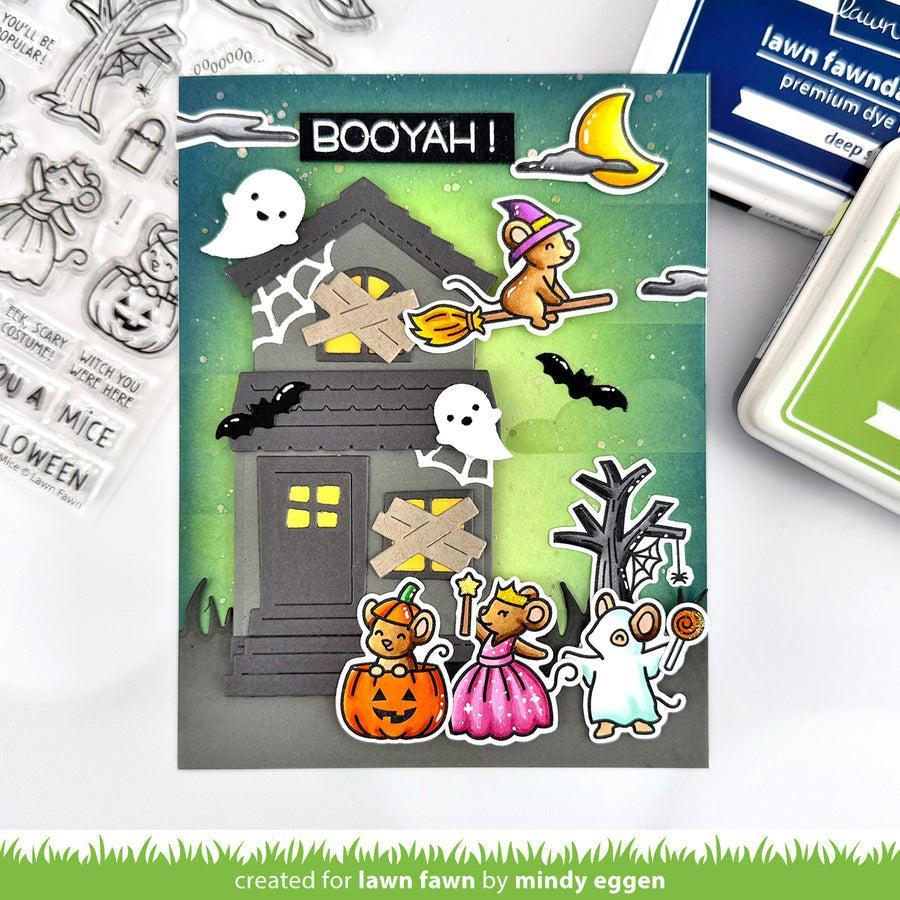 Lawn Fawn - Clear Stamps - Halloween Mice-ScrapbookPal