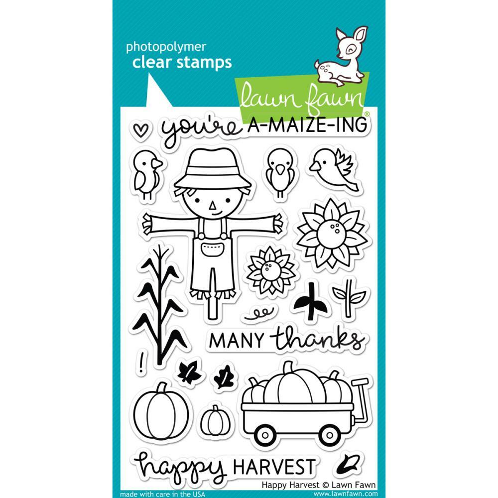 Lawn Fawn Set Timbri Trasparenti 3x4 – Hey Lady Con Coccinelle, Per Card Making E Scrapbooking