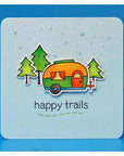 Lawn Fawn - Clear Stamps - Happy Trails-ScrapbookPal