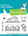 Lawn Fawn - Clear Stamps - Hay There, Hayrides! Mice Add-On-ScrapbookPal