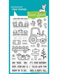 Lawn Fawn - Clear Stamps - Hay There, Hayrides!-ScrapbookPal