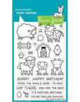 Lawn Fawn - Clear Stamps - Hay There-ScrapbookPal