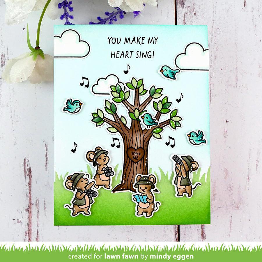 Lawn Fawn - Lawn Cuts - Heart Tree-ScrapbookPal