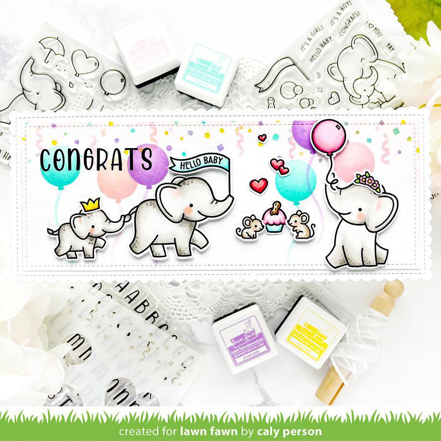 Lawn Fawn - Clear Stamps - Henry Jr.&#39;s ABCs-ScrapbookPal