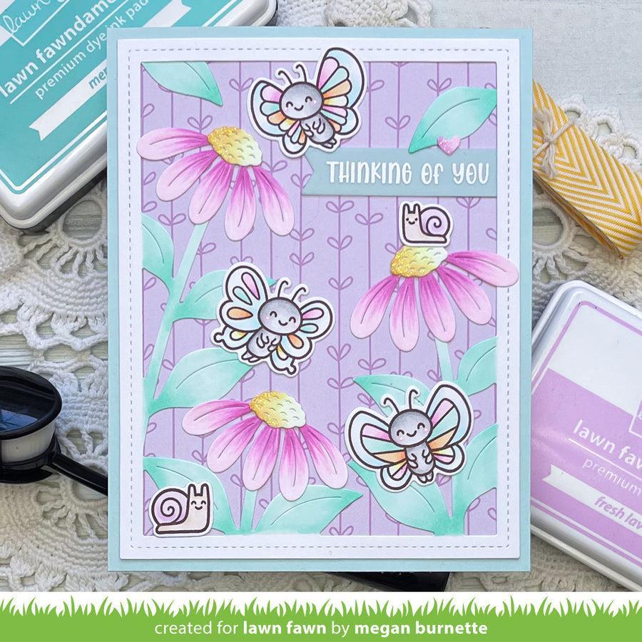 Lawn Fawn - Clear Stamps - Henry's Build-A-Sentiment: Butterfly-ScrapbookPal
