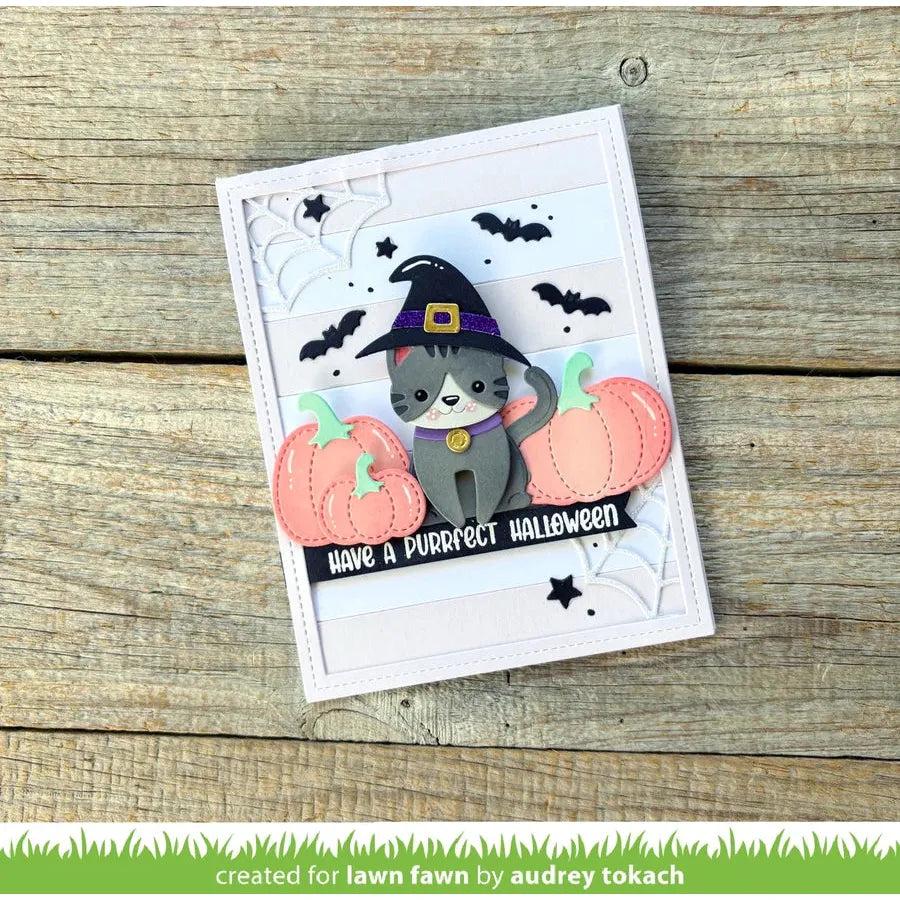 Lawn Fawn - Clear Stamps - Henry's Build-A-Sentiment: Cat-ScrapbookPal