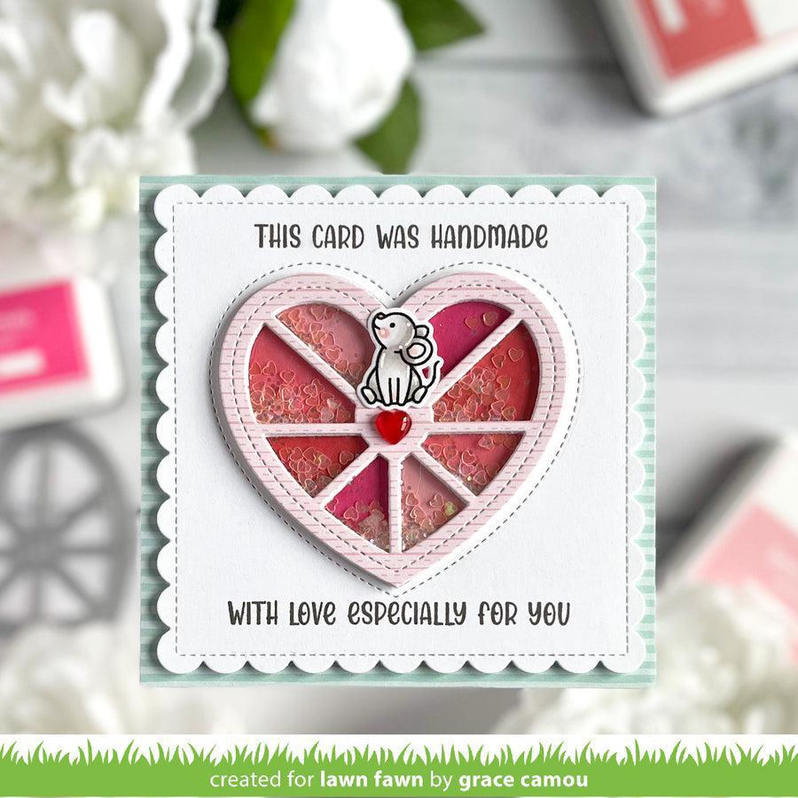 Lawn Fawn - Clear Stamps - Henry&#39;s Build-A-Sentiment: Made For You-ScrapbookPal