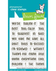 Lawn Fawn - Clear Stamps - Henry's Build-A-Sentiment: Tools-ScrapbookPal