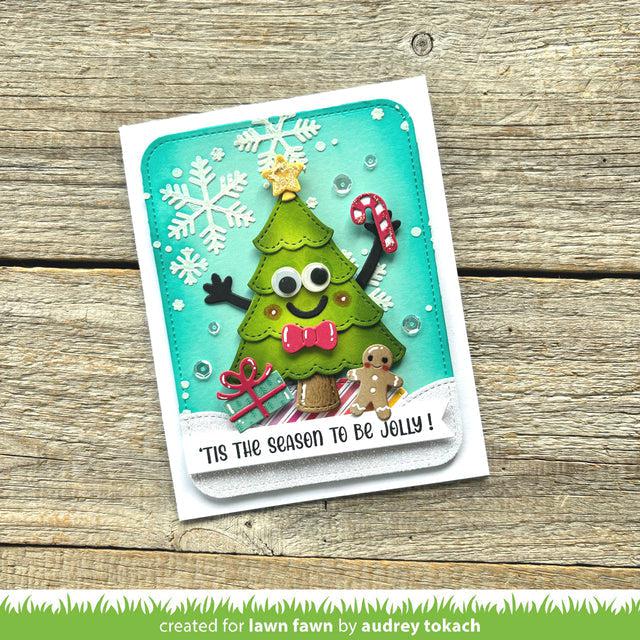 Lawn Fawn - Clear Stamps - Henry&#39;s Build-A-Sentiment: Winter-ScrapbookPal