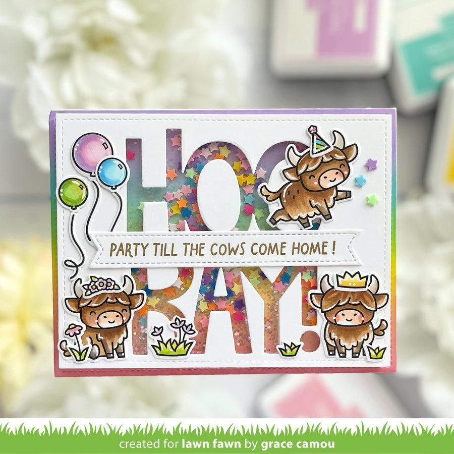 Lawn Fawn - Coloring Stencils - Highland Cows!-ScrapbookPal