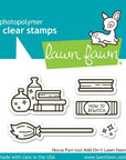 Lawn Fawn - Clear Stamps - Hocus Purr-cus! Add-On-ScrapbookPal