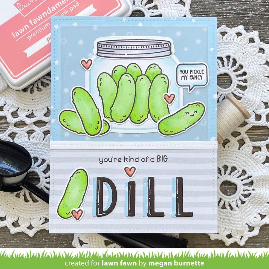Lawn Fawn - Clear Stamps - How You Bean? Pickle Add-on-ScrapbookPal