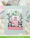 Lawn Fawn - Clear Stamps - I Heart Pandas-ScrapbookPal