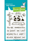 Lawn Fawn - Clear Stamps - I Heart Pandas Add-On-ScrapbookPal