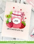 Lawn Fawn - Clear Stamps - Jam And Honey Sentiments-ScrapbookPal
