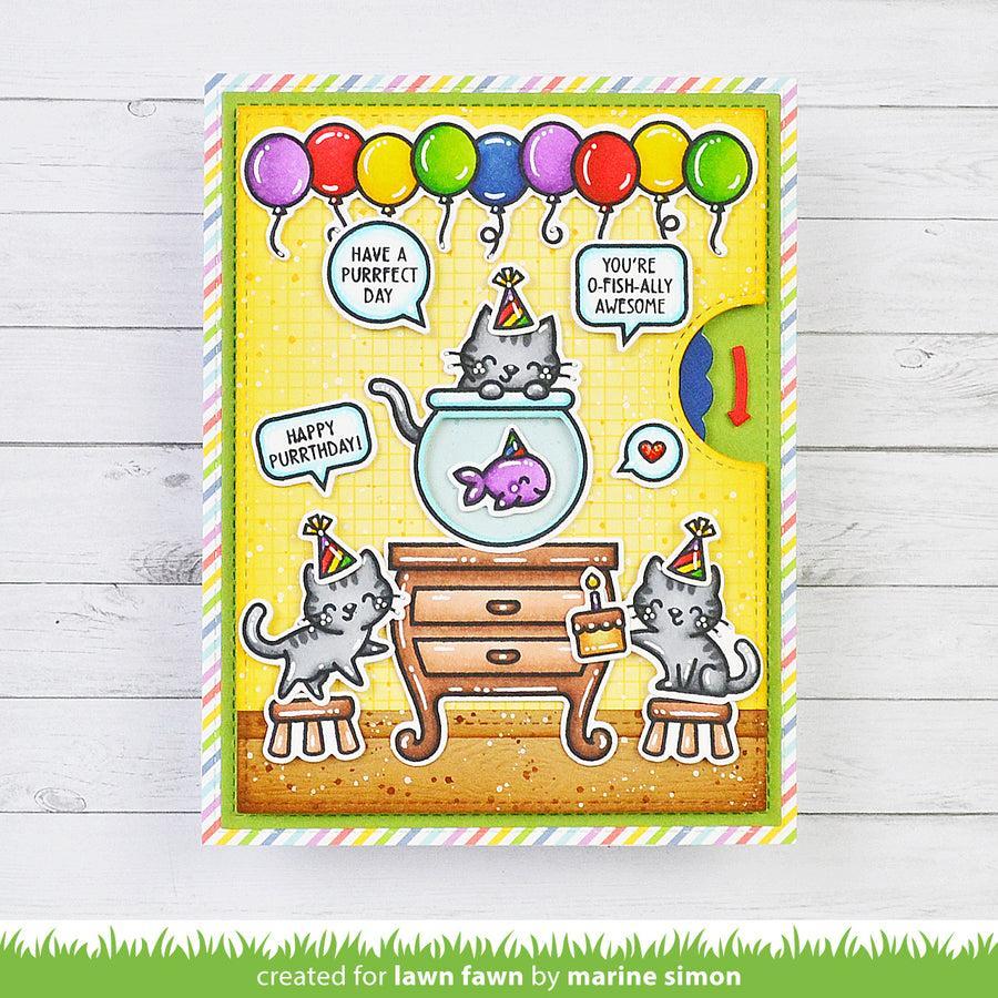Lawn Fawn - Clear Stamps - Keep On Swimming Add-On-ScrapbookPal