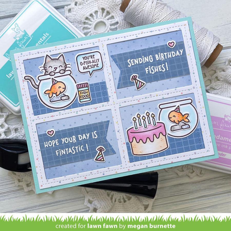 Lawn Fawn - Clear Stamps - Keep On Swimming Add-On-ScrapbookPal