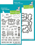 Lawn Fawn - Clear Stamps & Lawn Cuts - Caroling Mice-ScrapbookPal