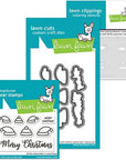Lawn Fawn - Clear Stamps, Lawn Cuts & Coloring Stencils - All The Santa Hats-ScrapbookPal