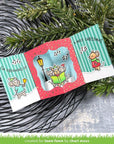 Lawn Fawn - Clear Stamps, Lawn Cuts & Coloring Stencils - Caroling Mice-ScrapbookPal