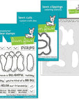 Lawn Fawn - Clear Stamps, Lawn Cuts & Coloring Stencils - How You Bean? Pickle Add-on-ScrapbookPal