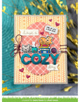 Lawn Fawn - Clear Stamps & Lawn Cuts - Cozy Cats-ScrapbookPal