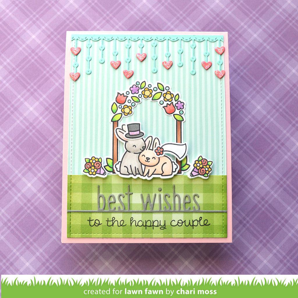 Lawn Fawn - Clear Stamps &amp; Lawn Cuts - Happy Couples-ScrapbookPal