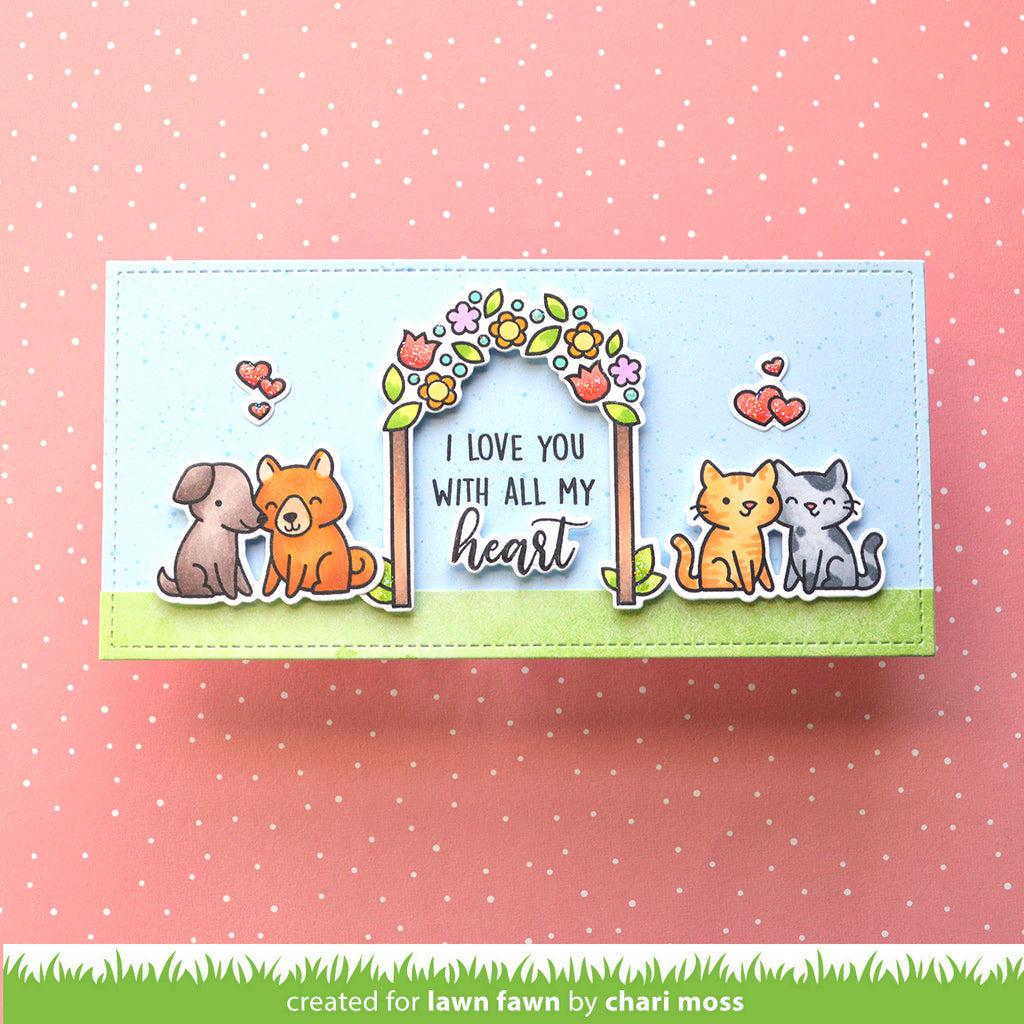 Lawn Fawn - Clear Stamps &amp; Lawn Cuts - Happy Couples-ScrapbookPal