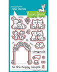 Lawn Fawn - Clear Stamps & Lawn Cuts - Happy Couples-ScrapbookPal