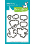 Lawn Fawn - Clear Stamps & Lawn Cuts - Sweet Christmas Mice-ScrapbookPal