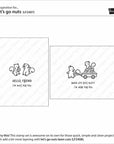 Lawn Fawn - Clear Stamps - Let's Go Nuts-ScrapbookPal