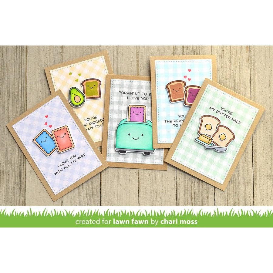 Lawn Fawn - Clear Stamps - Let&#39;s Toast-ScrapbookPal