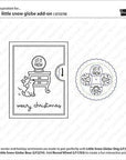 Lawn Fawn - Clear Stamps - Little Snow Globe Add-On-ScrapbookPal