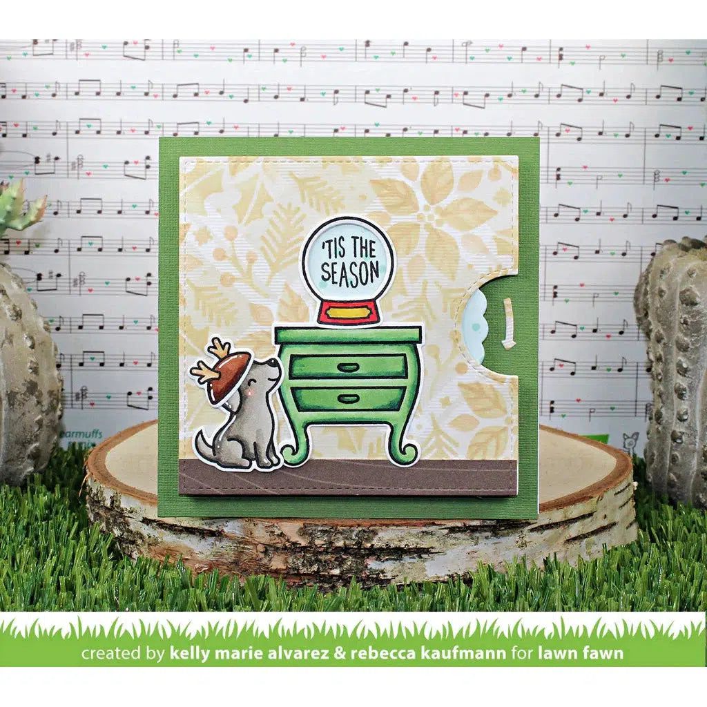 Lawn Fawn - Clear Stamps - Little Snow Globe Add-On-ScrapbookPal