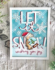 Lawn Fawn - Clear Stamps - Little Snow Globe: Bear-ScrapbookPal