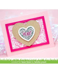 Lawn Fawn - Clear Stamps - Magic Heart Messages-ScrapbookPal