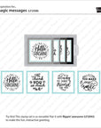 Lawn Fawn - Clear Stamps - Magic Messages-ScrapbookPal