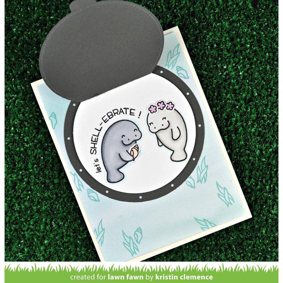 Lawn Fawn - Clear Stamps - Manatee-rific-ScrapbookPal