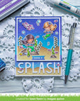 Lawn Fawn - Clear Stamps - Mermaid for You Flip-Flop-ScrapbookPal