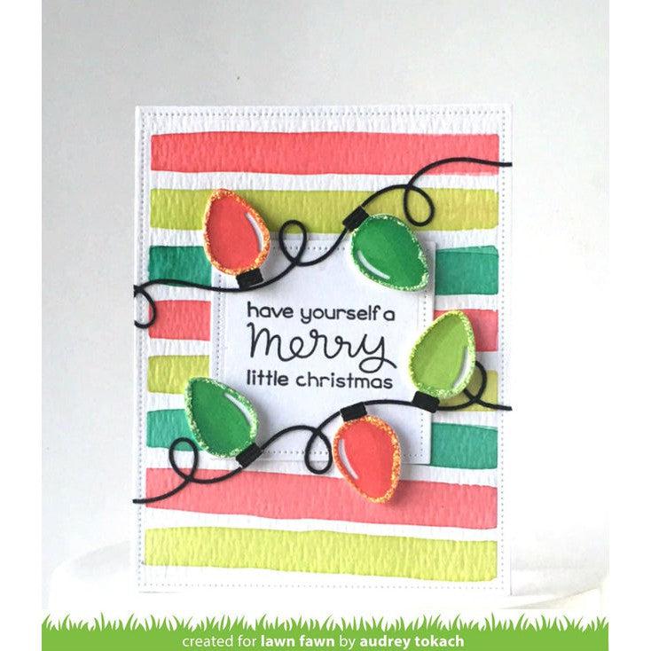 Lawn Fawn - Clear Stamps - Merry Messages-ScrapbookPal