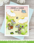 Lawn Fawn - Clear Stamps - Mice Flowers-ScrapbookPal