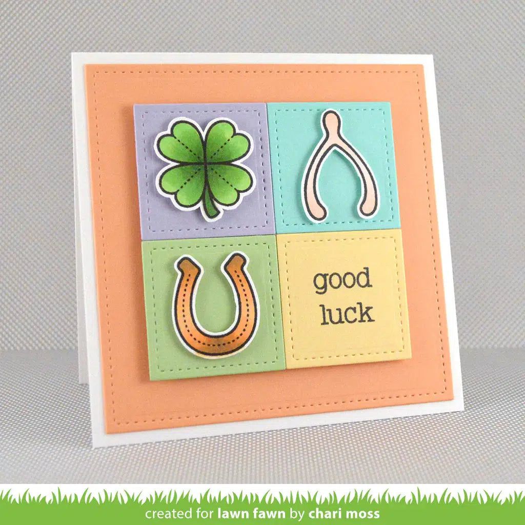 Lawn Fawn - Clear Stamps - My Lucky Charms-ScrapbookPal