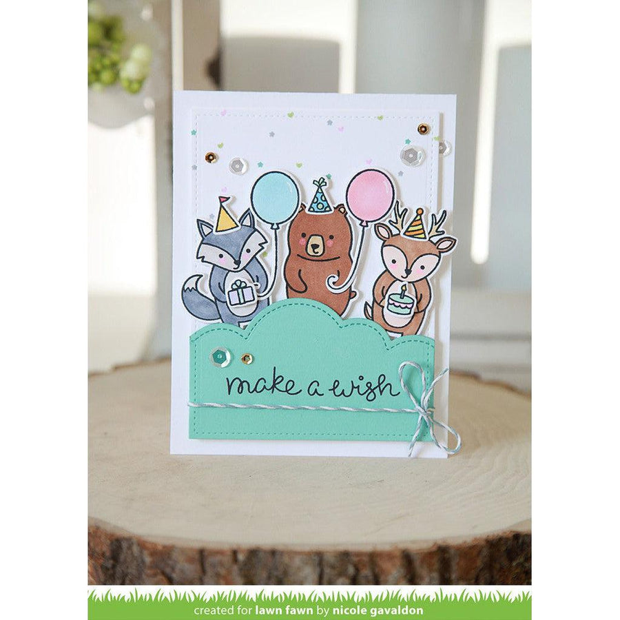 Lawn Fawn - Clear Stamps - Party Animal-ScrapbookPal
