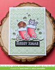 Lawn Fawn - Clear Stamps - Pawsitive Christmas-ScrapbookPal